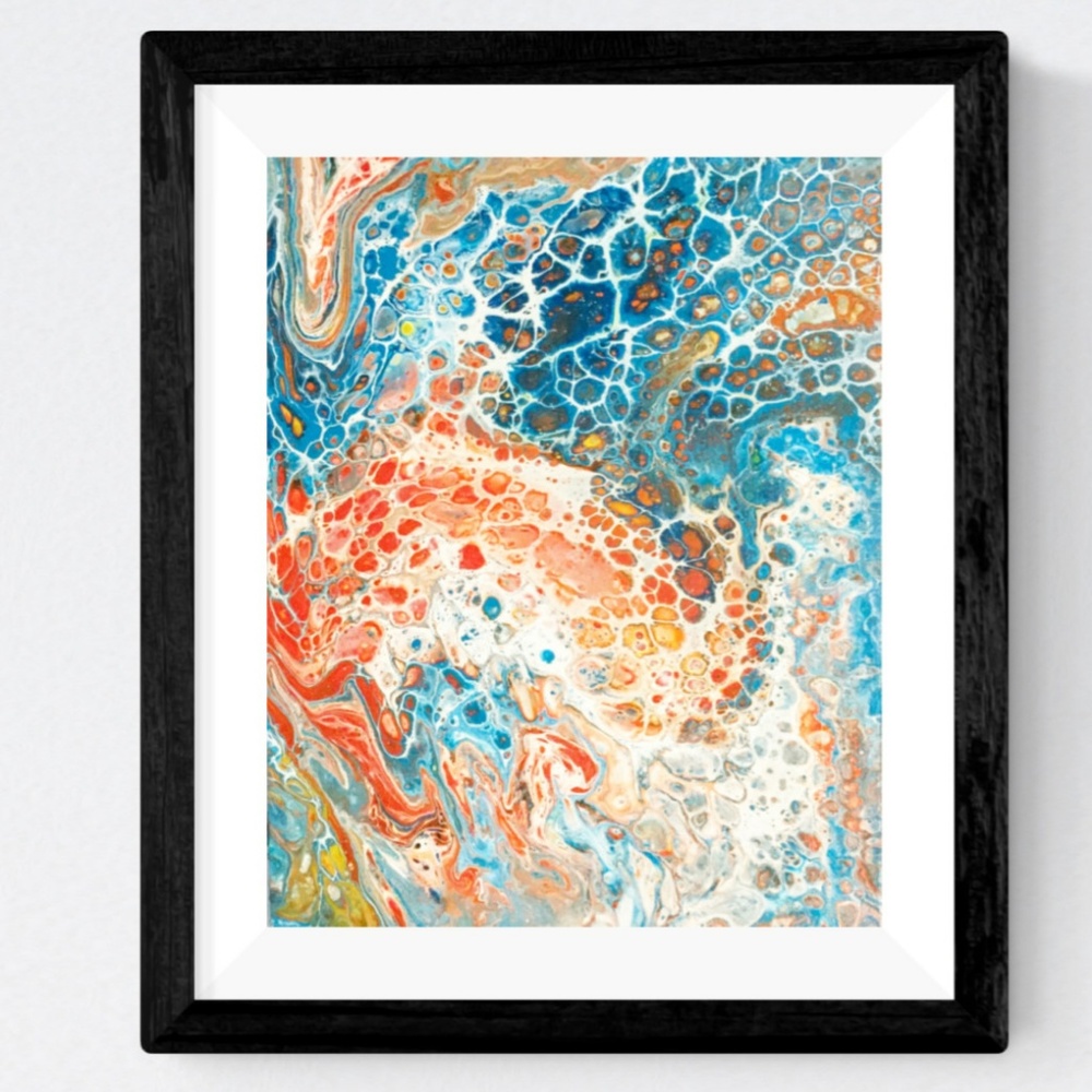 Original art 8x10 inch  painting Free Shipping